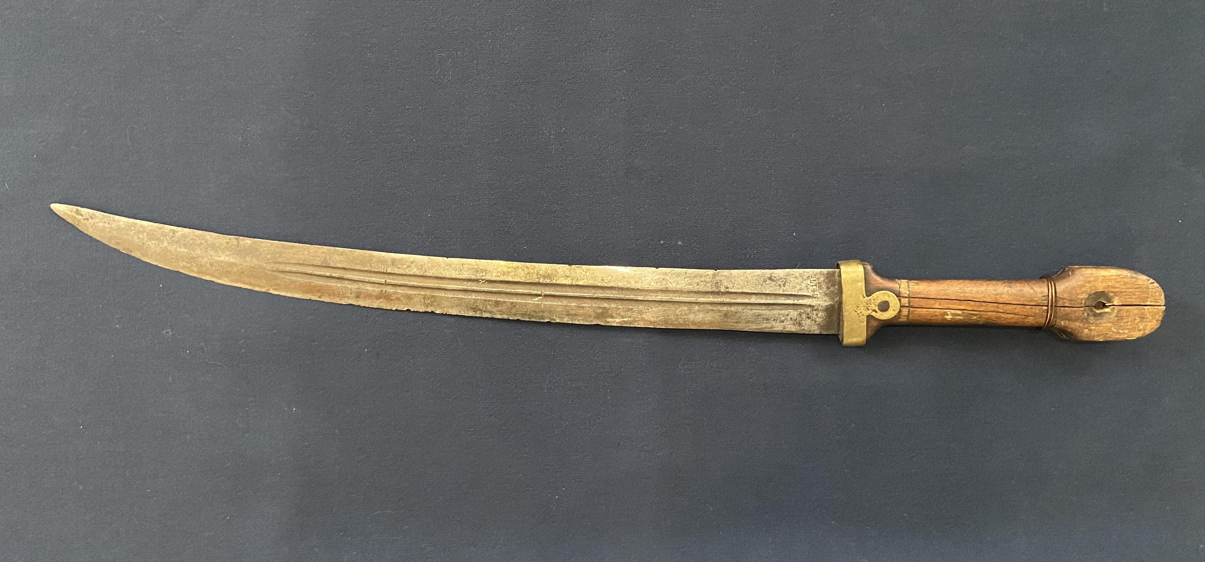 Кинжал кривой солдатский «Бебут», образца 1907 года