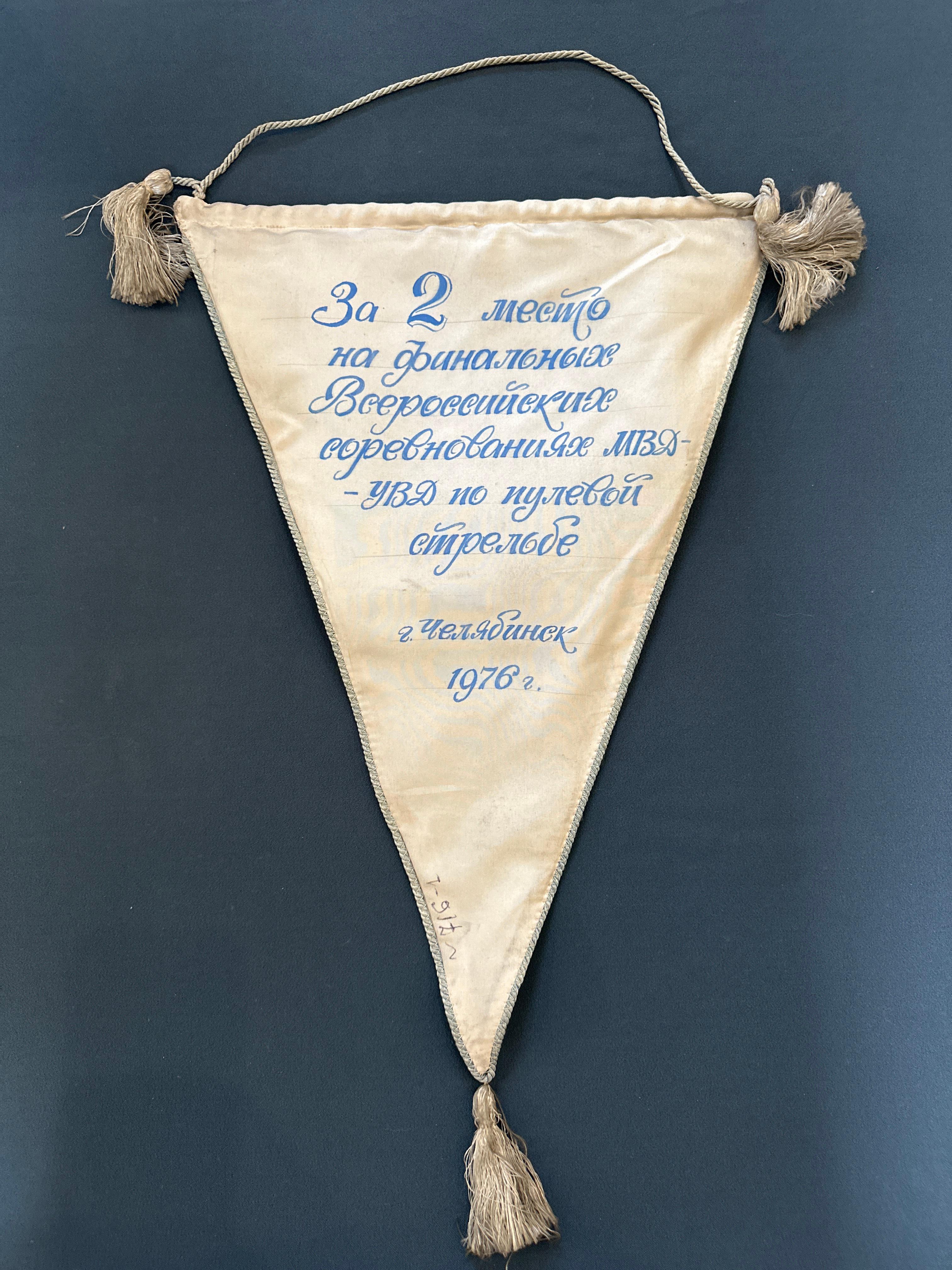 Вымпел Общество Динамо 1976 год 