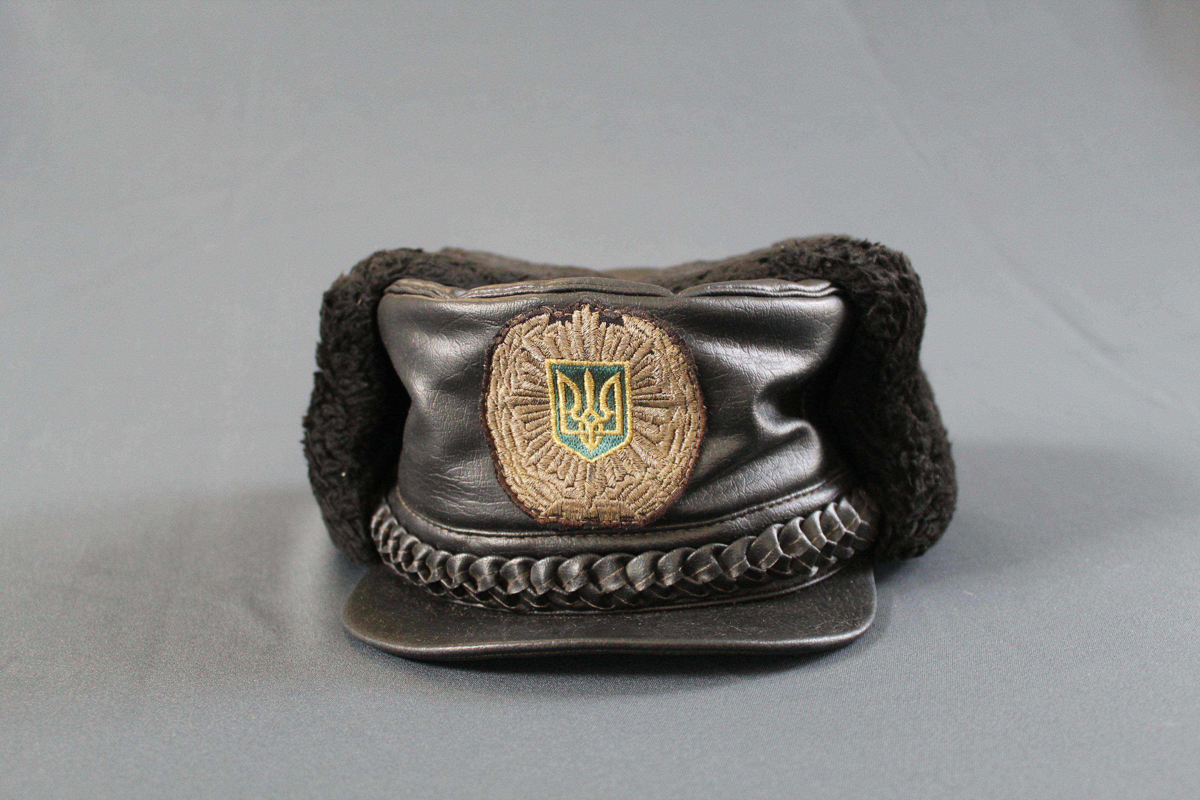 Зимняя форменная фуражка Национальной полиции Украины (привезена из зоны СВО)