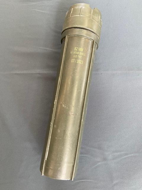 Тубус от боевого снаряда из схрона ВСУ (привезен из зоны СВО)